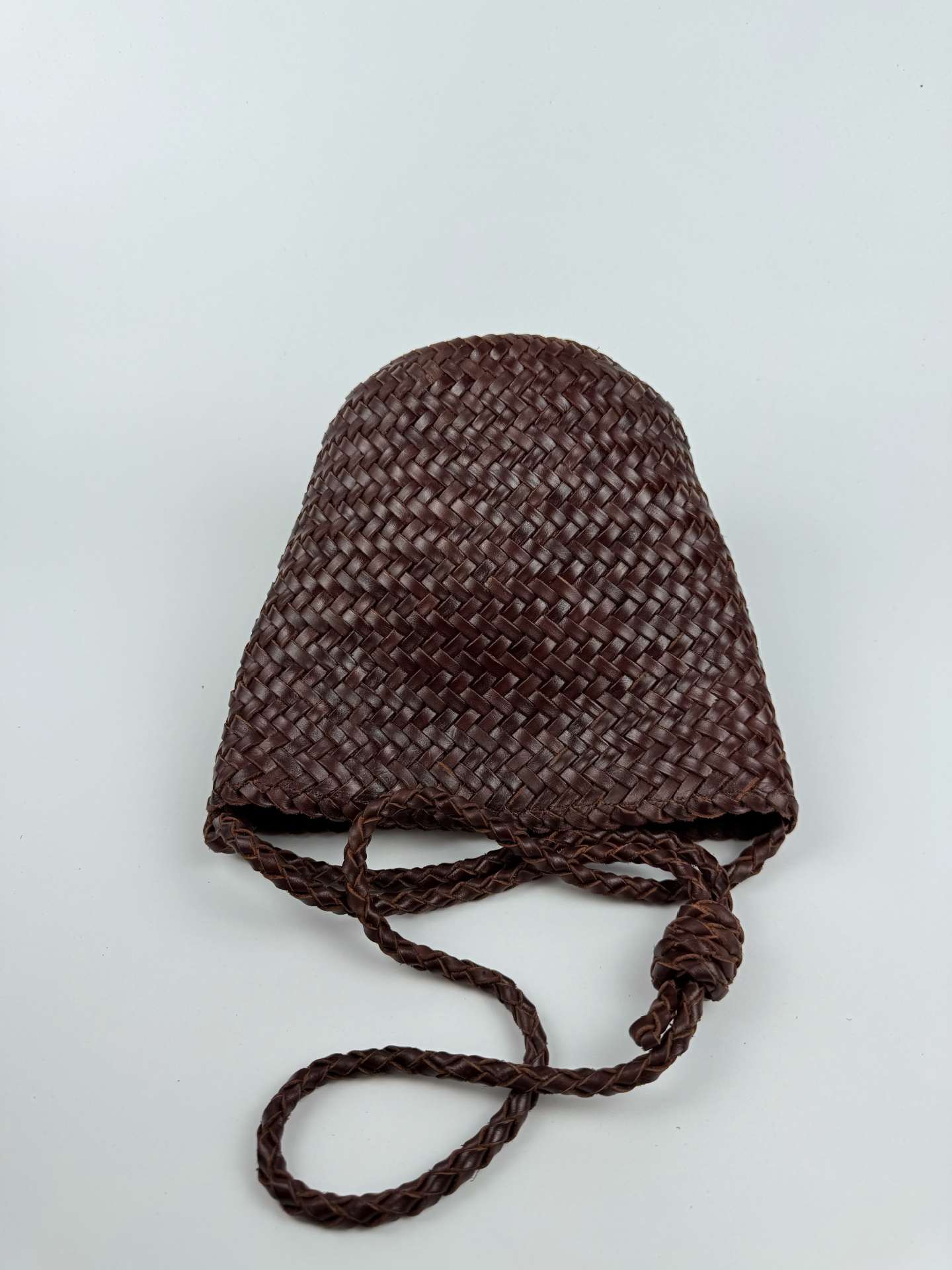 Summer Woven Genuine Leather Handmade First Bags