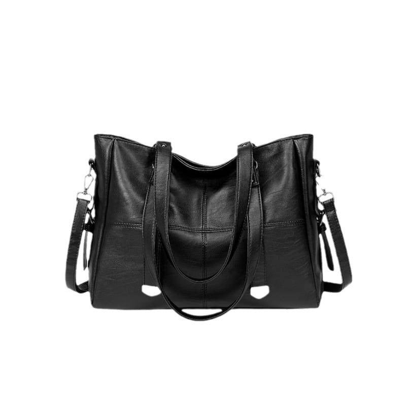 Women's Soft Leather Underarm Fashionable Large Capacity Women's Handbag