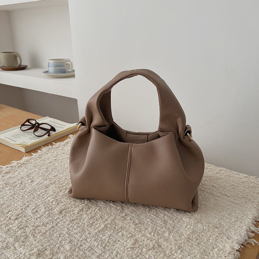 Fashion Lady Cloud Dumpling Popular Portable Niche Design Women's Messenger Bag