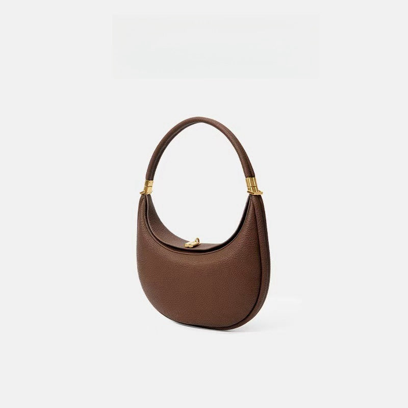 Women's Moon Bay Medium Genuine Leather Advanced Fashion Commuter Versatile One Bags
