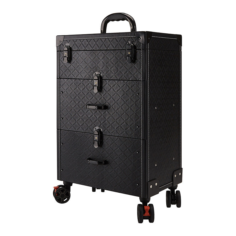 Professional Tattoo Embroidery Nail Beauty Box Brake Large Capacity Storage Cosmetic Cases