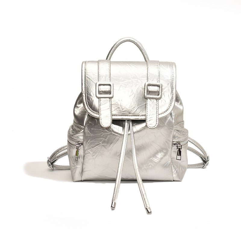 Women's Double Macaron Solid Color High Sense Women's Shoulder Bag