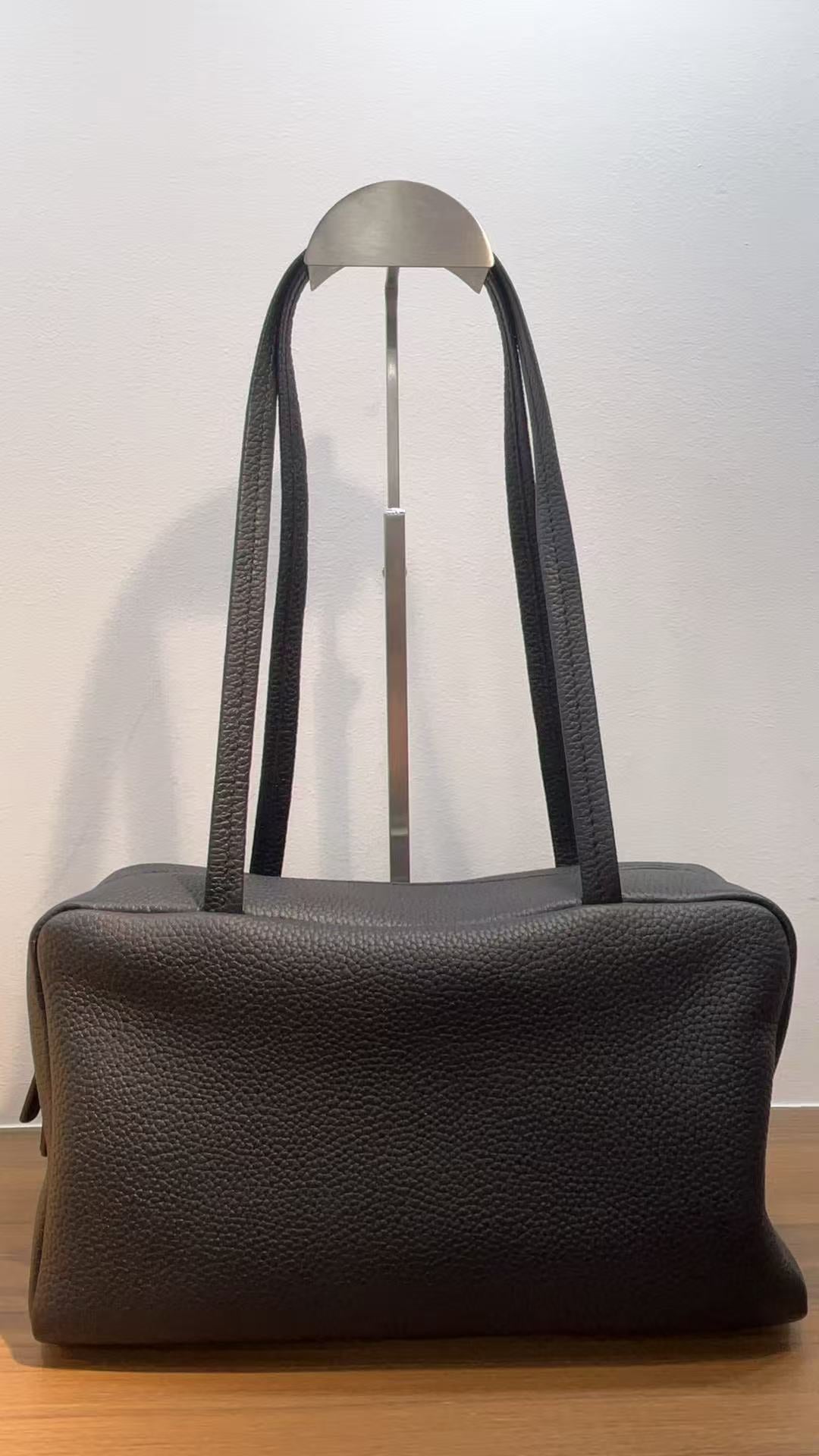 Women's Cowhide Leather Simple Underarm Genuine Boston Bags
