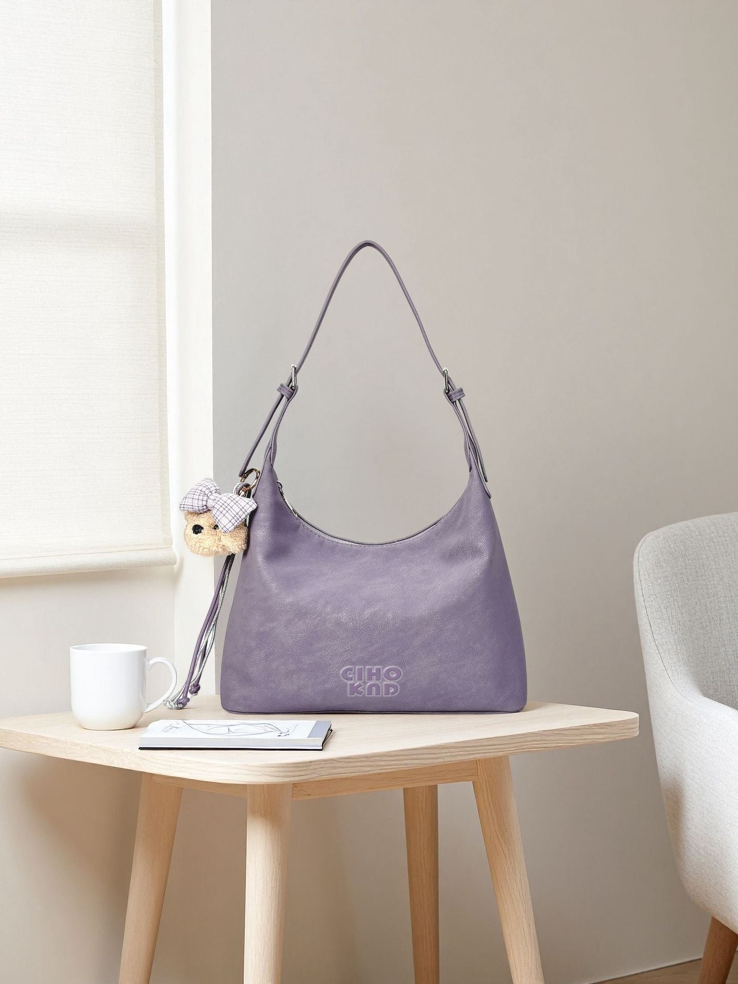 Comfortable Creative Women's Purple Lazy Underarm Bags