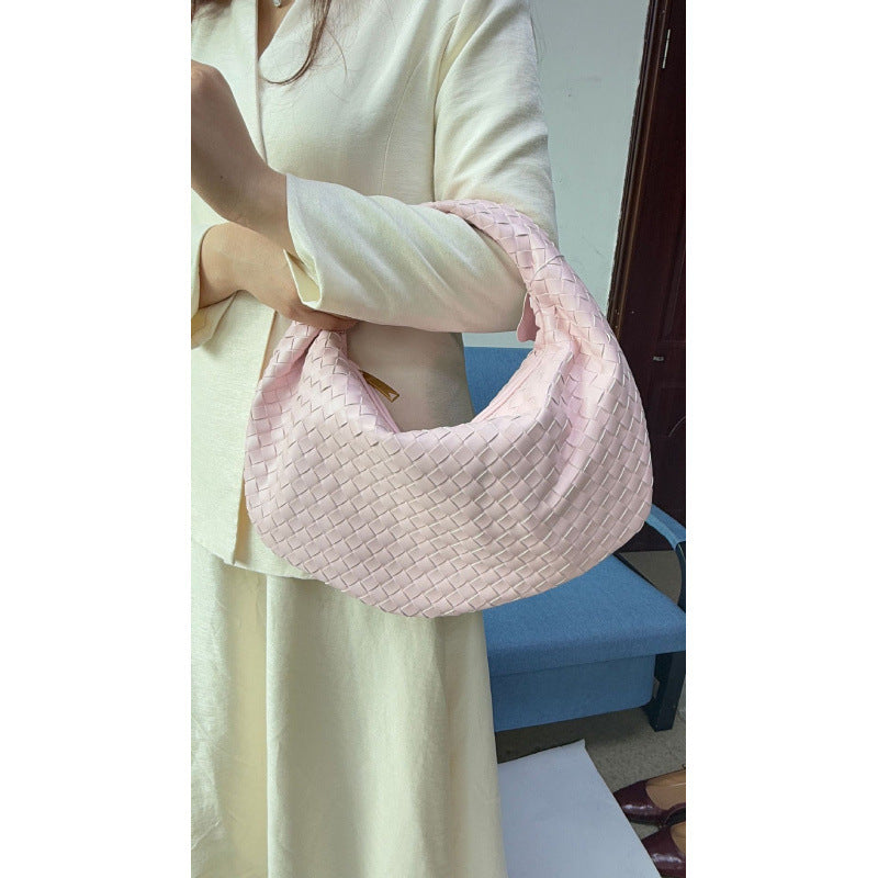 Knotted Woven Portable Underarm Fashion Large Bags