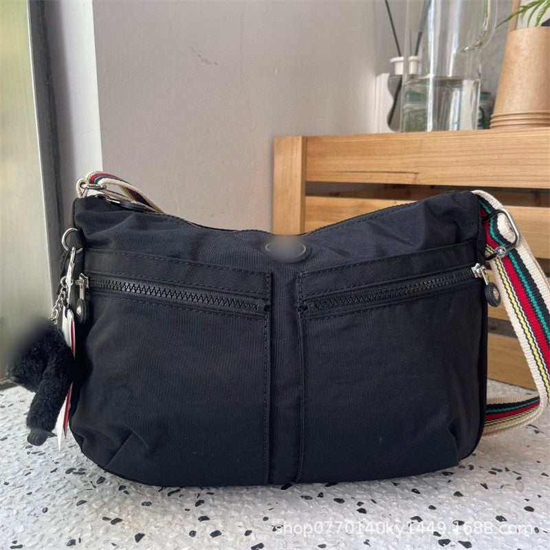 Women's Monkey Urban Simple Lightweight Nylon Waterproof Women's Messenger Bag