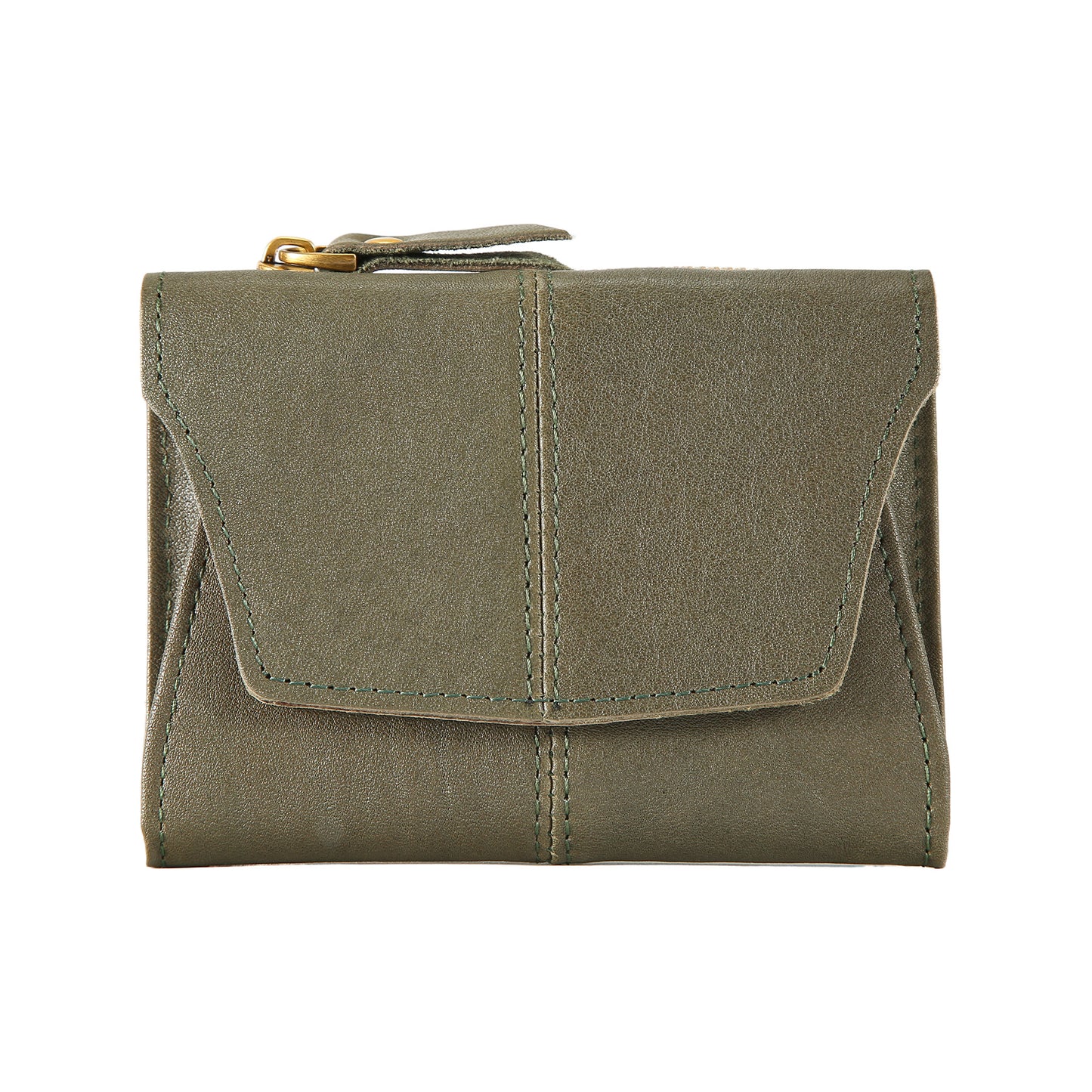 Women's & Men's Portable First Layer Cowhide Mini Clutch Card Holder