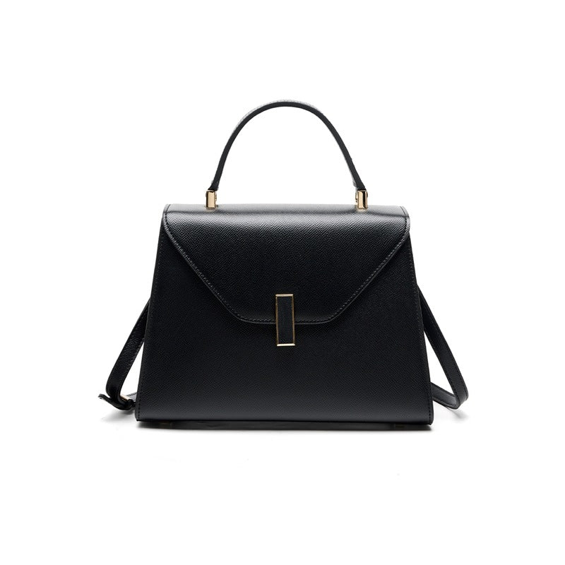 Women's Kelly Design Sense Niche Fashion Genuine Leather High Large Women's Handbag