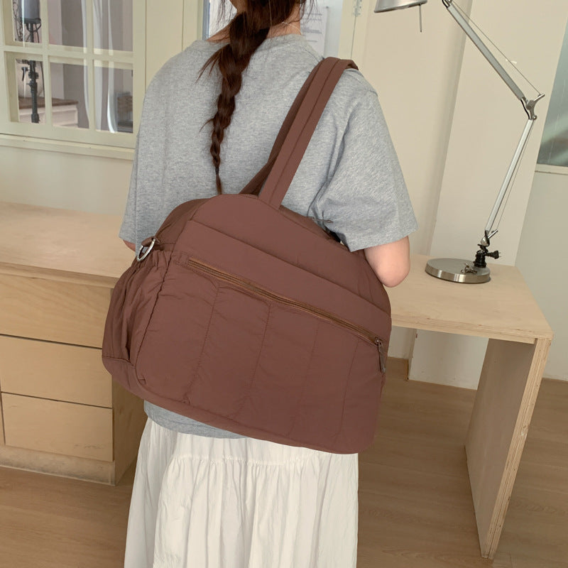 Innovative Women's Cloud Large Capacity Excursion Handbags