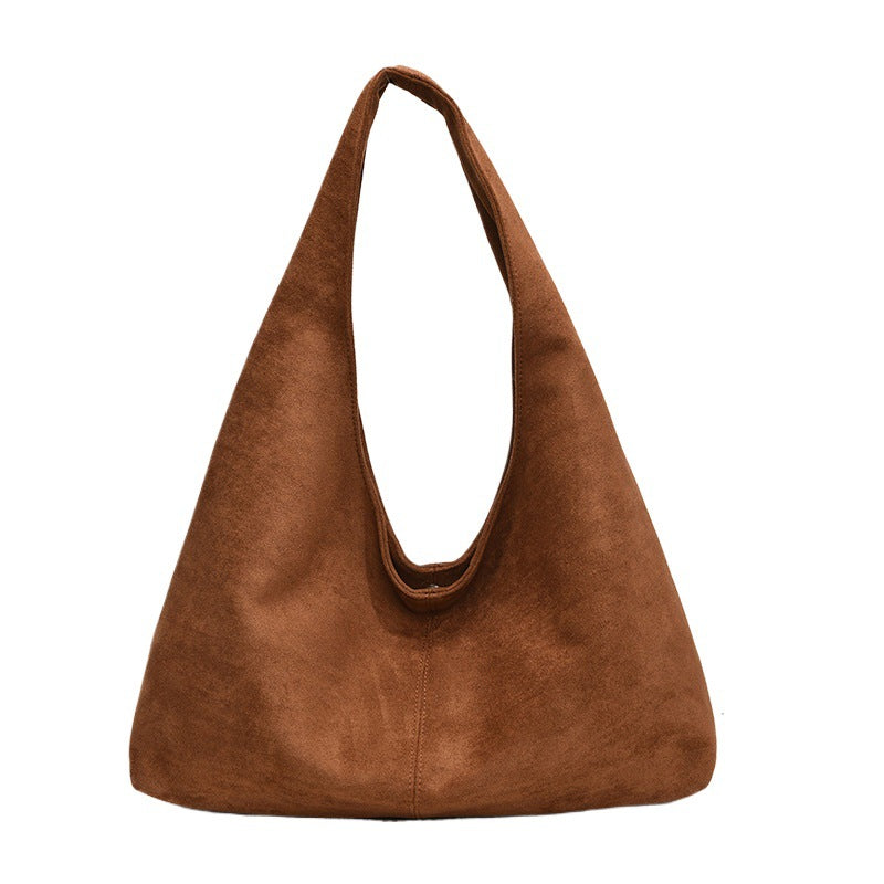 Large Capacity Retro Frosted Big Female Tote Bag