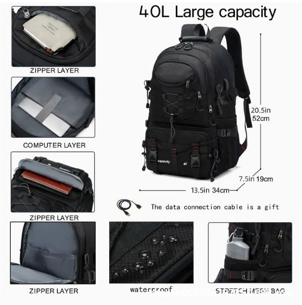 Unique Comfortable Men's Large Capacity Fashion Backpacks