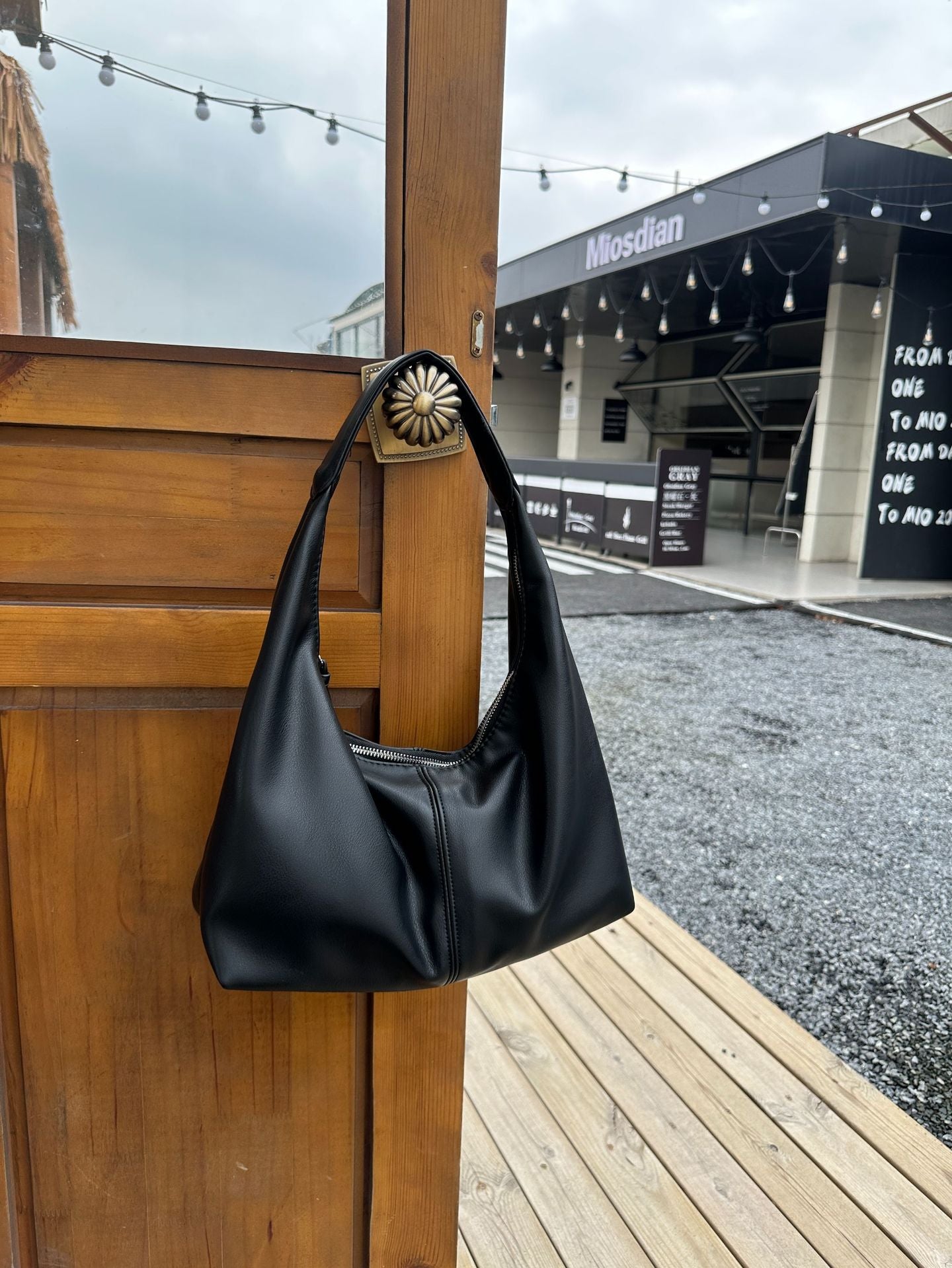 Women's Korean Style Advanced Texture Soft Underarm Women's Messenger Bag