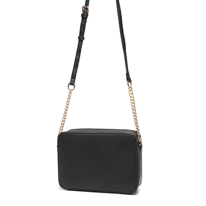 Popular Casual Women's Chain Cross Pattern Women's Shoulder Bag