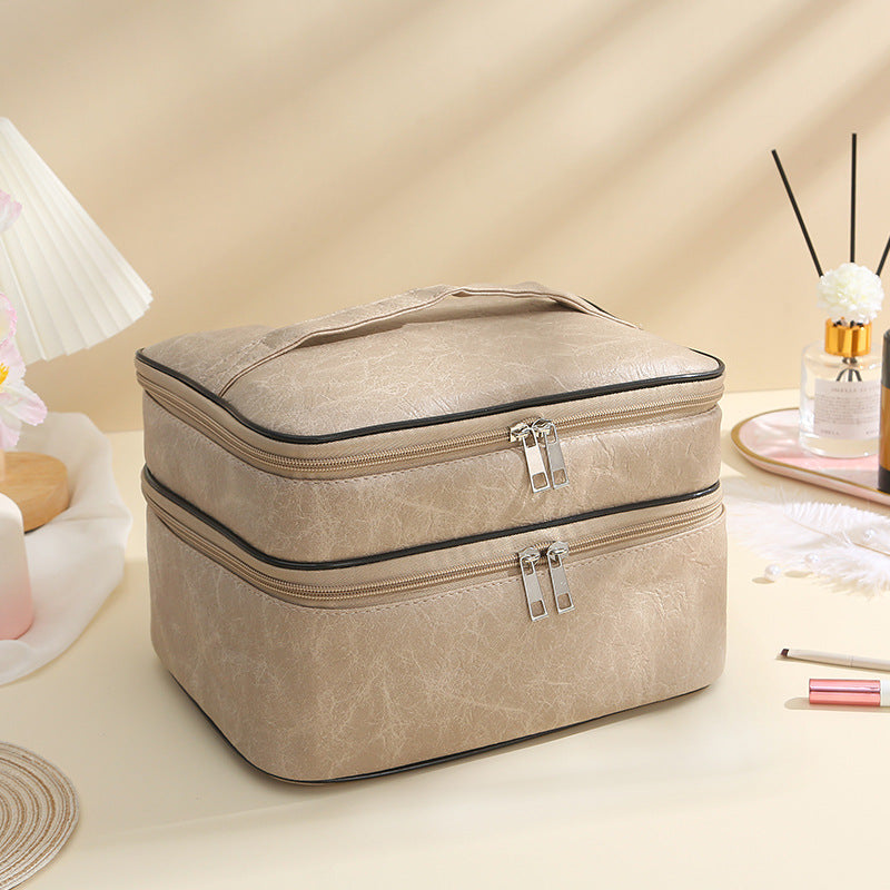 Light Luxury Large Capacity Storage Portable Waterproof Makeup Bag