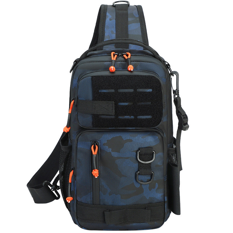 Men's Lure Waterproof Large Capacity Fishing Single Sport Waist Bag, Accessory Bag