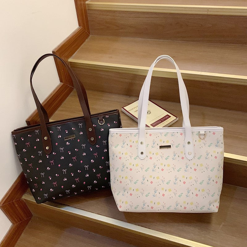 Large Capacity Daily Commuter Fashion Floral Women's Shoulder Bag