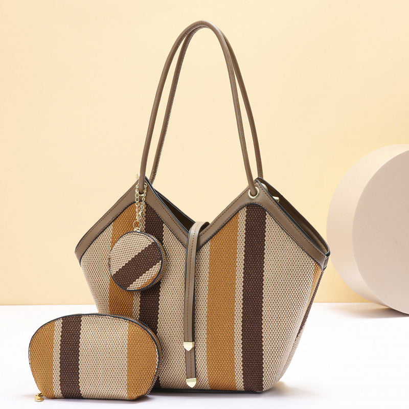 Women's Large Capacity Fashion Trend Atmosphere Shoulder Bags