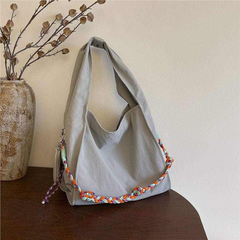 Large Capacity Party Class Fashion Nylon Women's Shoulder Bag