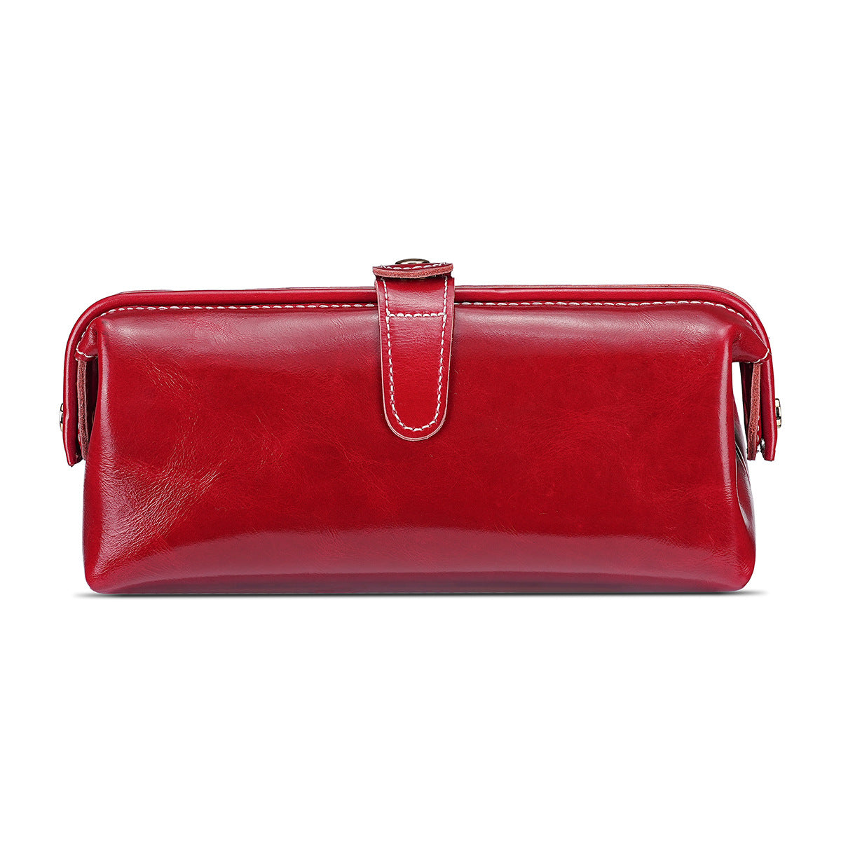 Waterproof First Layer Cowhide Eye Shadow Foundation Tools Bags