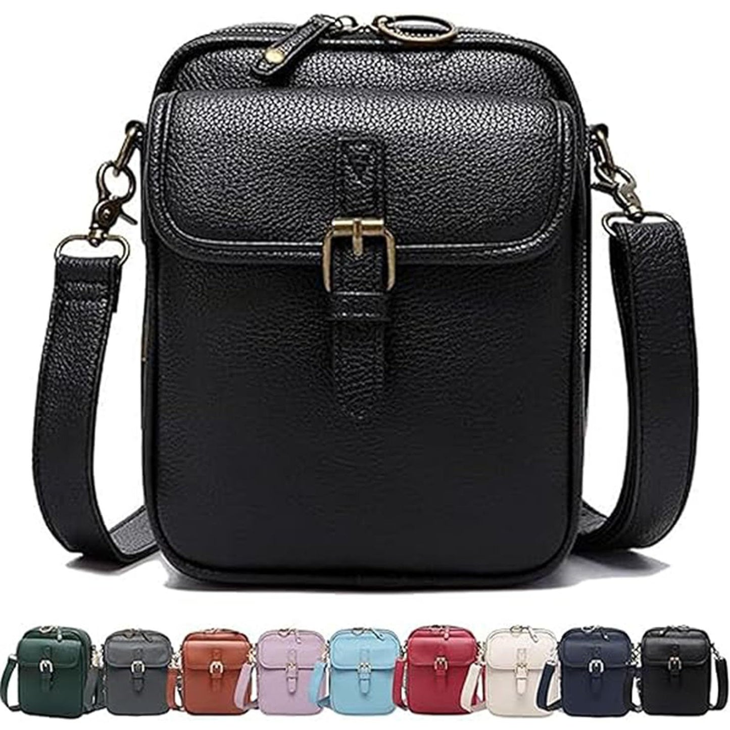 Women's Genuine Leather Retro Large Capacity Mini Tote Bag