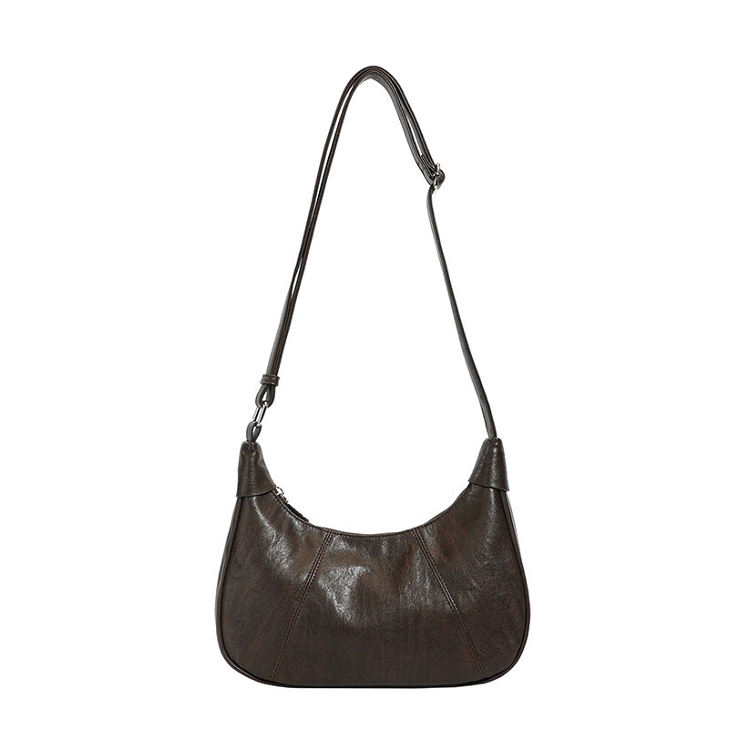 Women's Retro Fashion Spring High-grade Simple Commute Underarm Bag