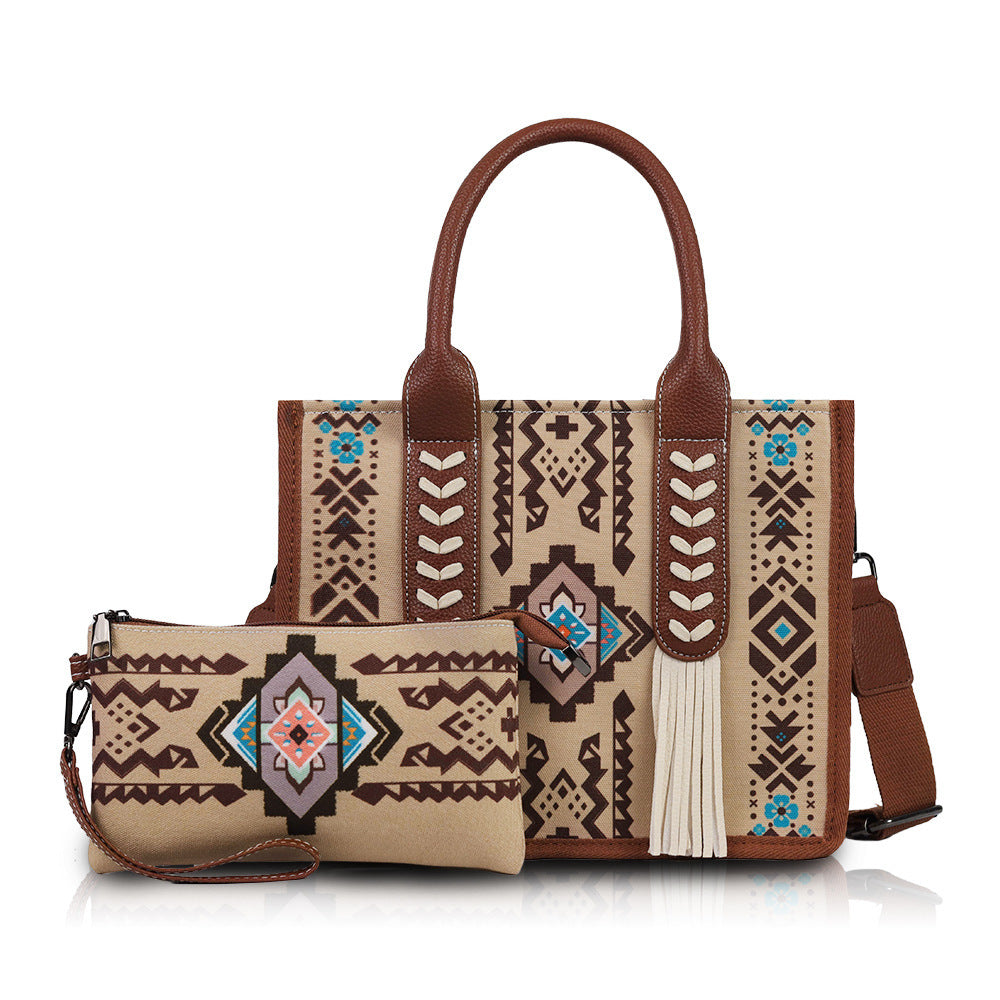 Bohemian Ethnic Style Tassel Special Mother Tote Bag
