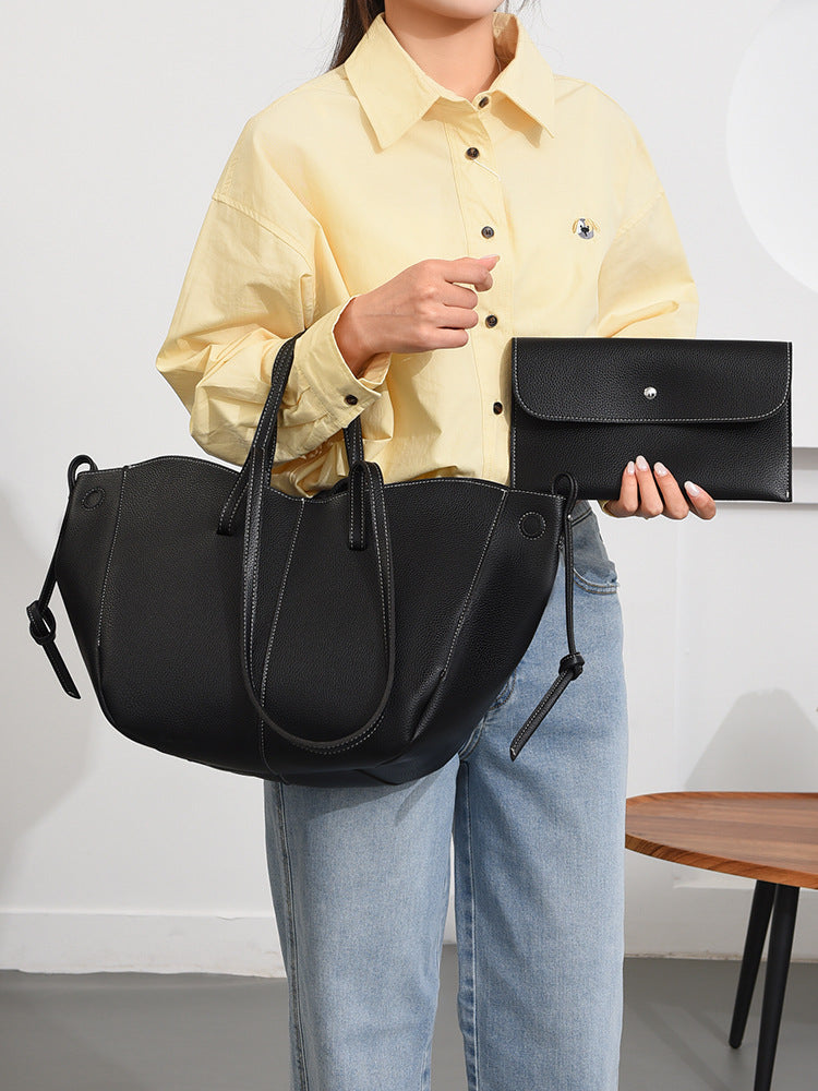 Women's Fashion High-grade Portable Large Capacity Light Luxury Tote Bags
