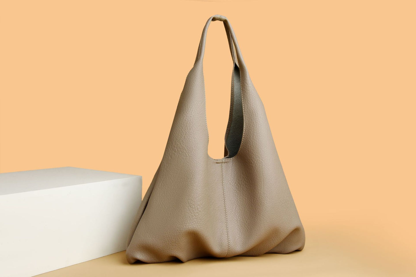 Women's Soft Comfortable Feel Large Capacity Colorful Fashion Simple Winter Tote Bag