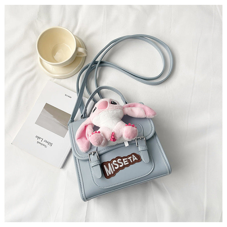 Women's Korean Style Cute Plush Doll Sweet Bags