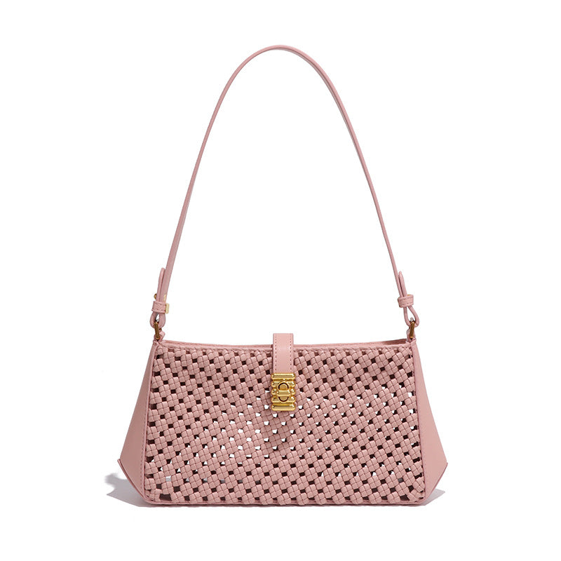 Women's Style Woven Windmill Knot Underarm Hollow Out Women's Handbag