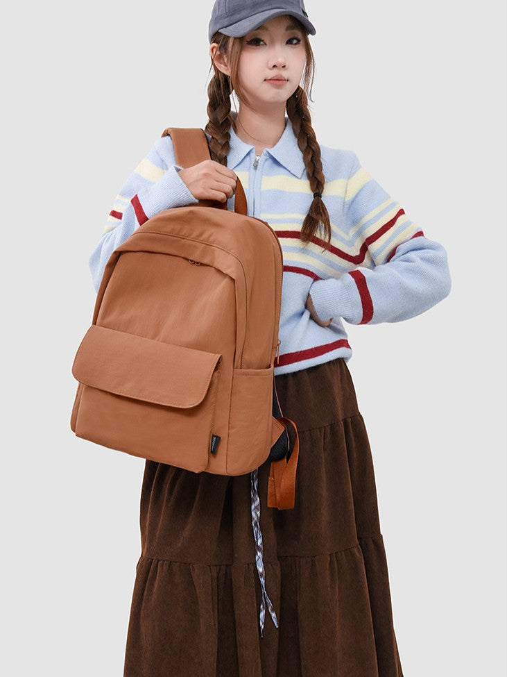 Style Male Female College Lightweight Large Leisure Backpack