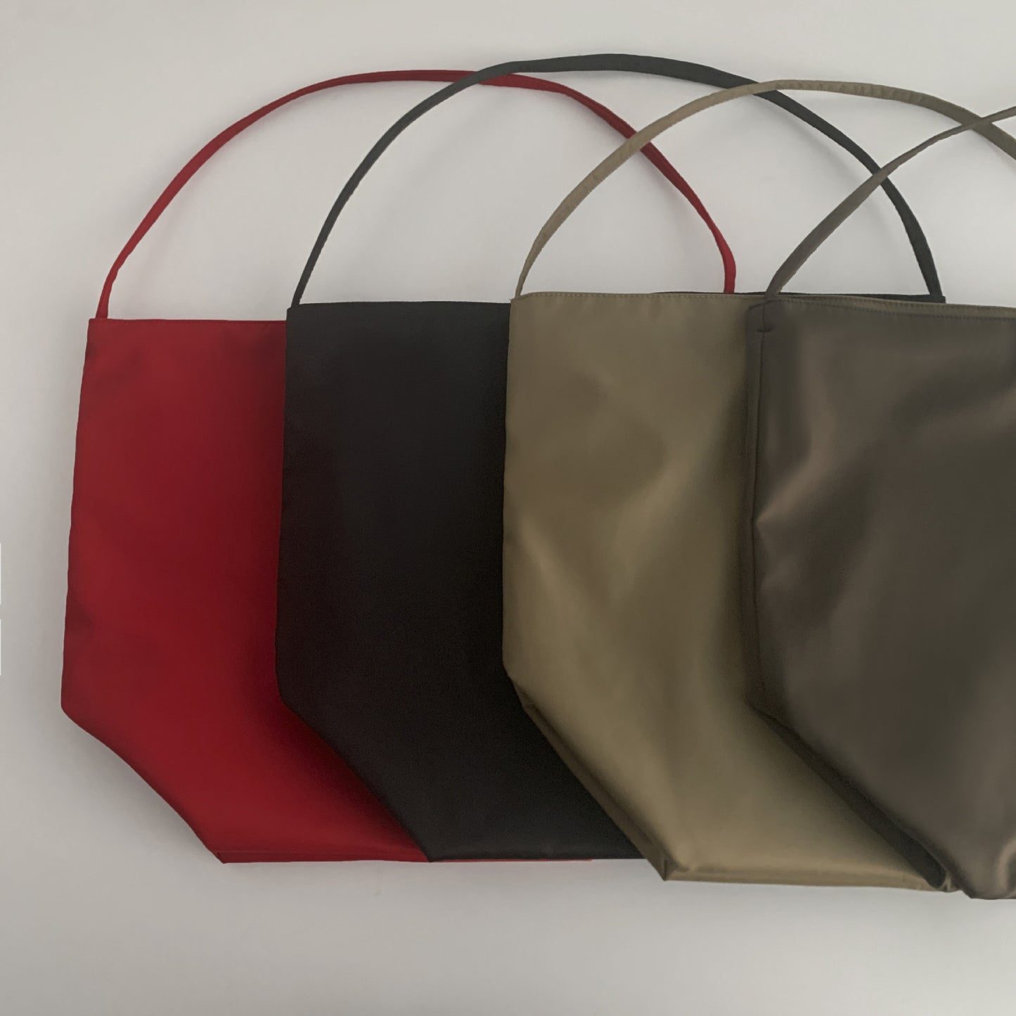 Large Capacity Commuter Nylon Open-end Series Durable Tote Bags