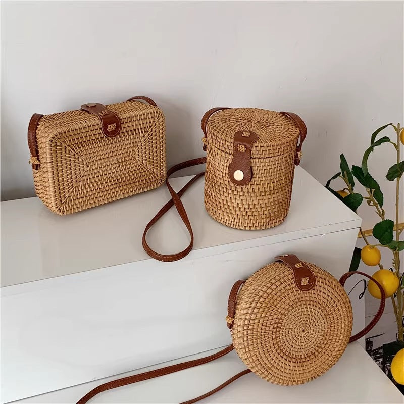 Vietnam Autumn Rattan Woven Retro Weave Bags