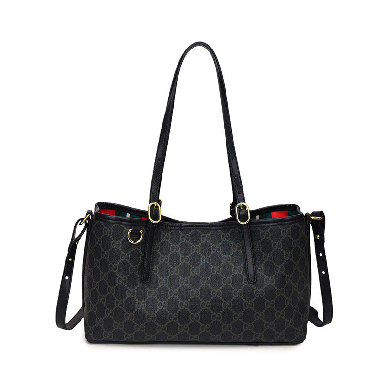 Women's Large Capacity Retro One Underarm Advanced Texture Light Luxury Shoulder Bags