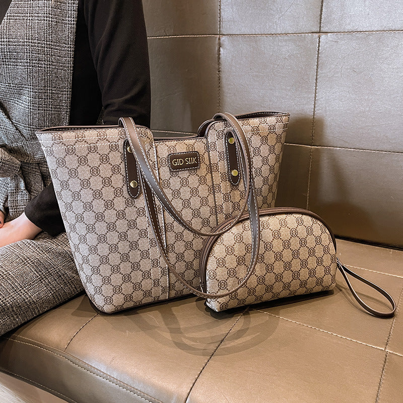 Women's Mummy Large Capacity High-grade Female Commuter Tote Bag