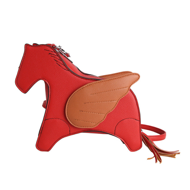 Women's Personalized Pony Creative Doll Niche Mobile Women's Messenger Bag