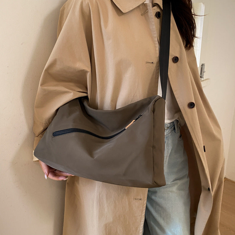 Large Capacity Lightweight Idle Style One Women's Shoulder Bag