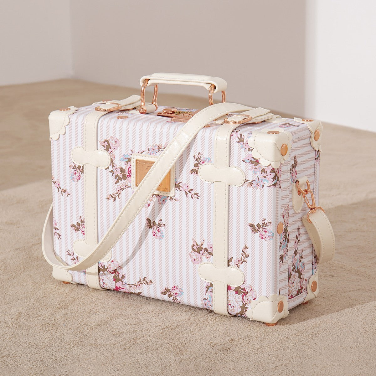 Stylish Fashion Fresh Floral Suitcase Inch Luggage