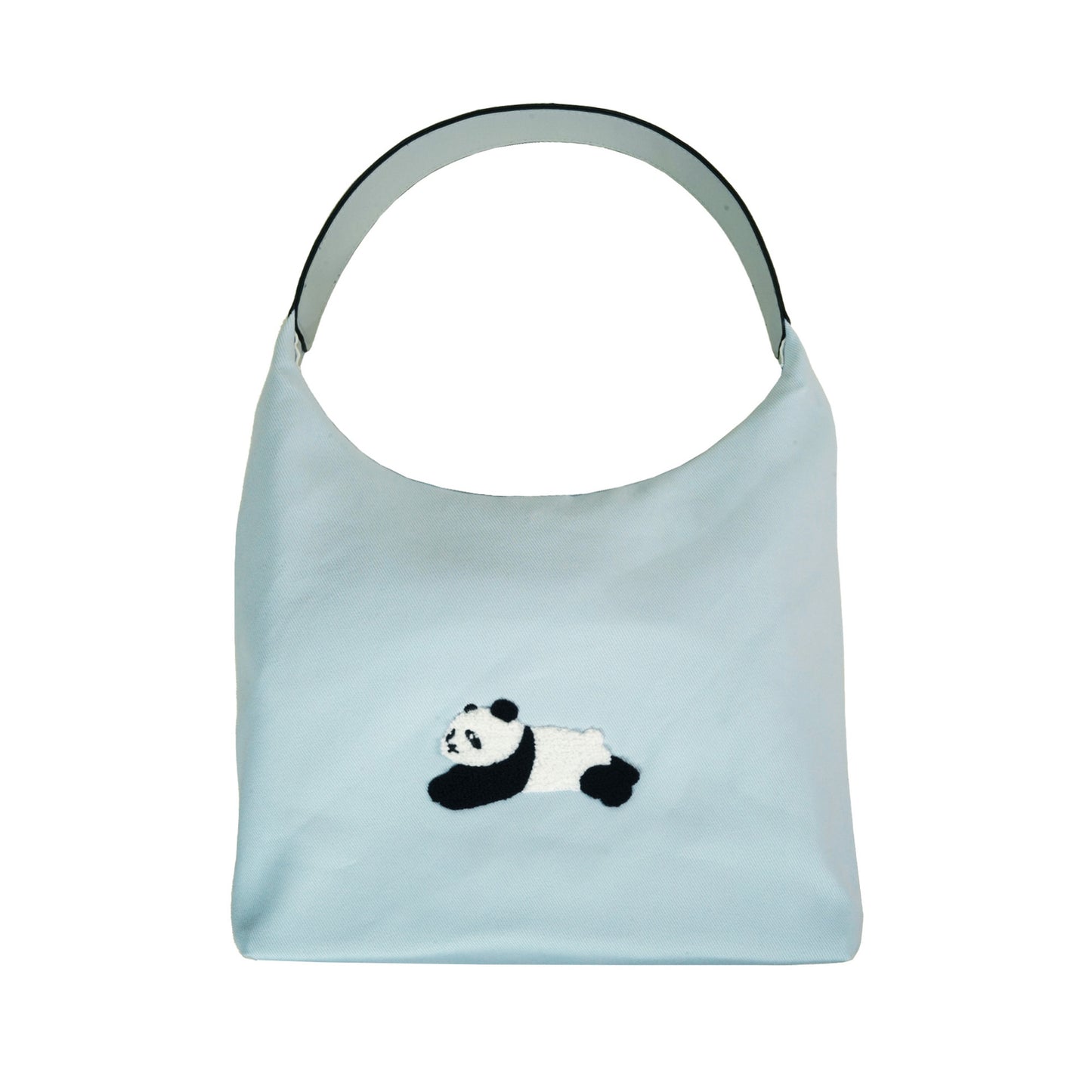 Women's Embroidered Panda Canvas Large Capacity Class Bags