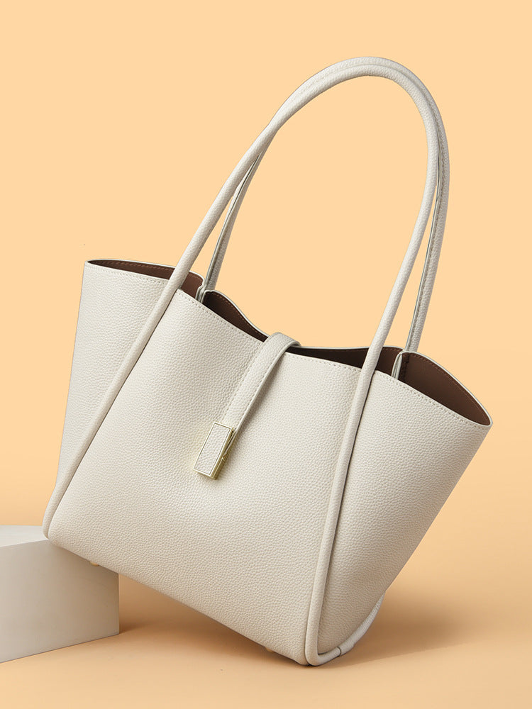 Women's Vegetable Basket Commuter Large Capacity Versatile Bucket Bags