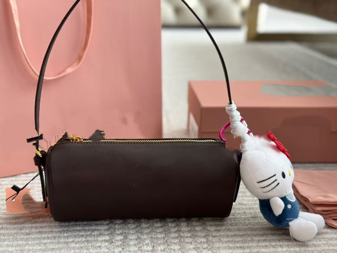 Mini Cylinder Mobile Fashionable Item Commuter Women's Shoulder Bag