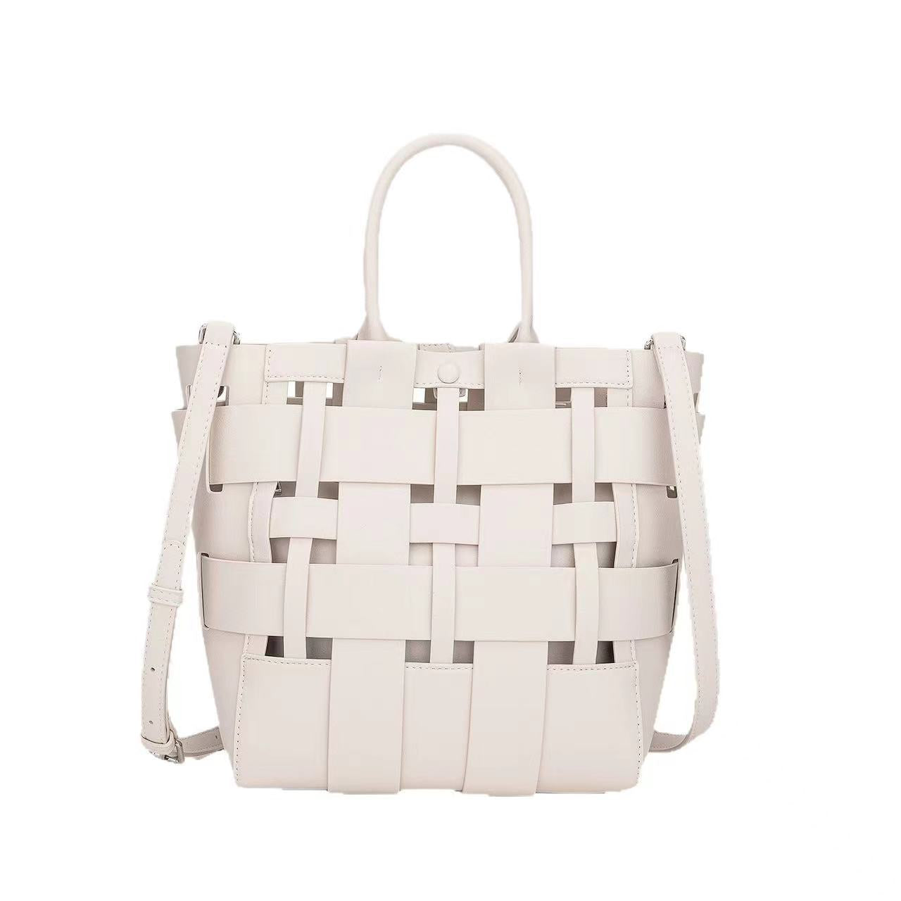 Design Portable Large Capacity Woven Fashion Women's Handbag