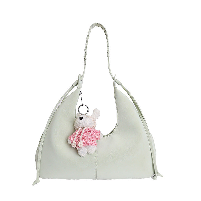 Women's Korean Style Fashion Large Capacity Summer Simple Underarm Bags