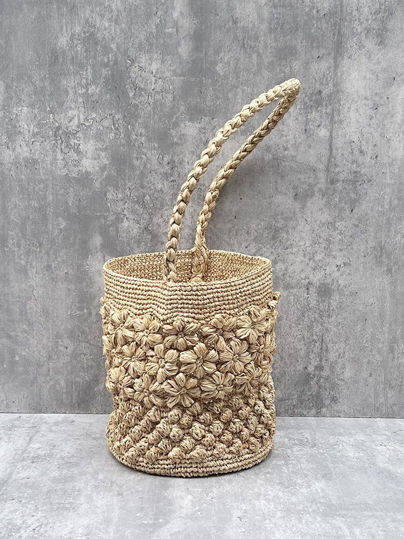 Women's Raffia Hand-woven Portable Western Style Holiday Shoulder Bags