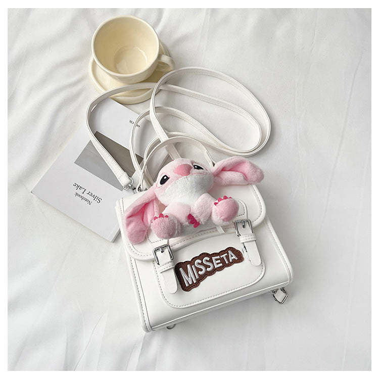 Women's Korean Style Cute Plush Doll Sweet Bags