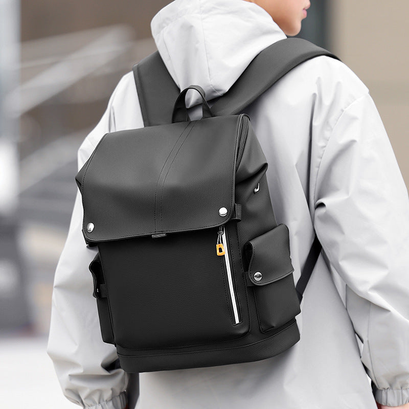 Men's Large Capacity Business Computer College Cushion Leisure Backpack