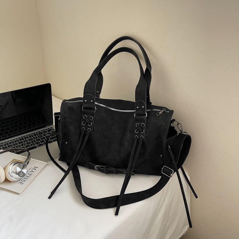 Retro Textured Commuter Tide One Female Mori Cute Fashionable Bags