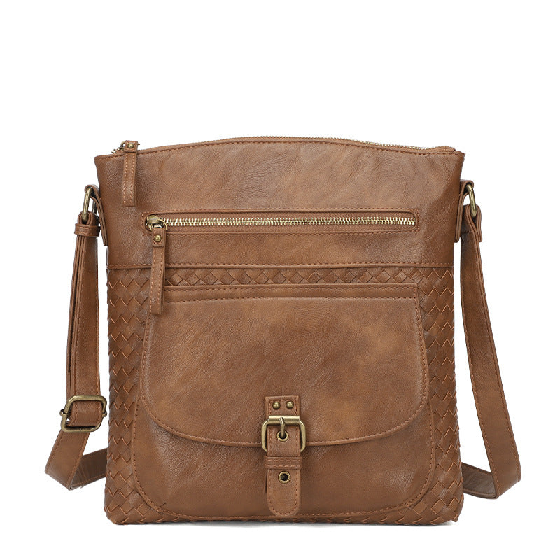 Women's Vintage Saddle High Sense Design Fashion Women's Shoulder Bag