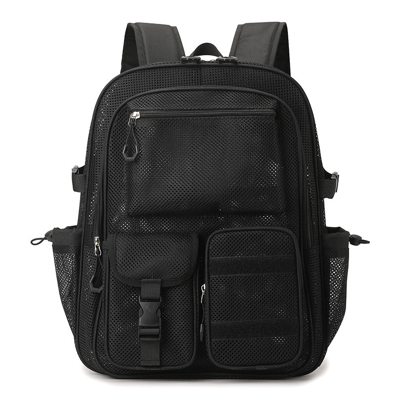 Hollow Large Capacity Mesh Computer Beach Bags