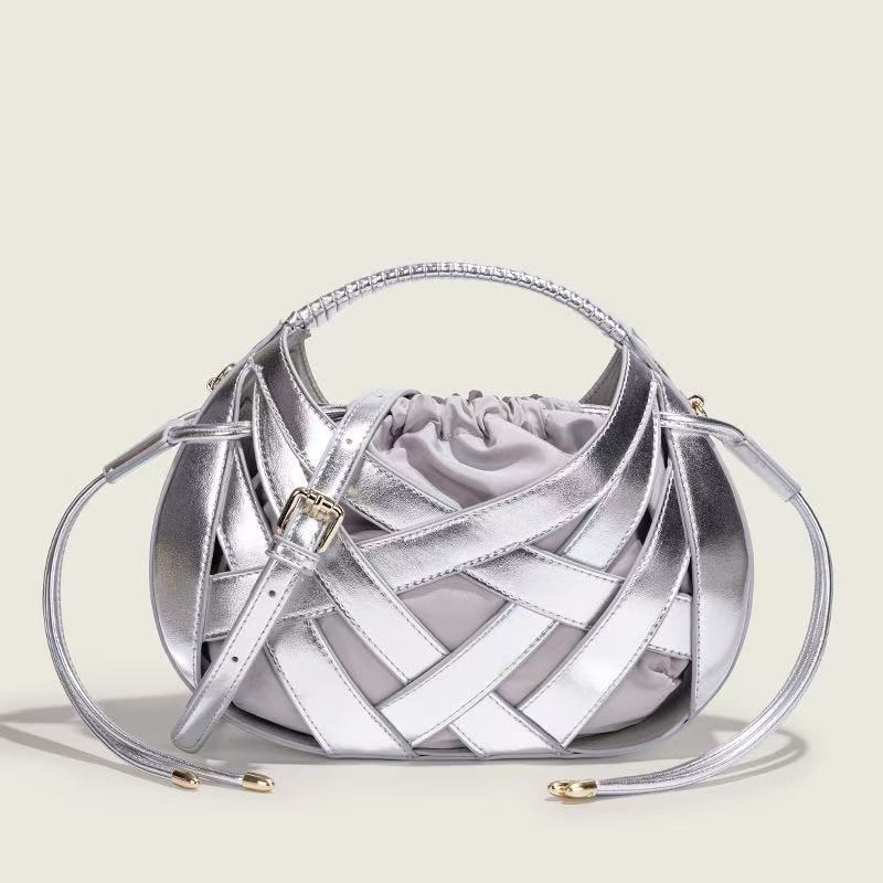 Women's Woven High-grade Fashion Underarm Niche Design Women's Messenger Bag